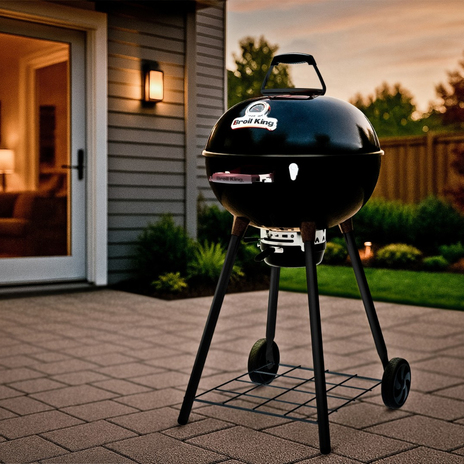 Угольный гриль Broil King Crown Kettle 22.5″ BLACK LEG — фото 7