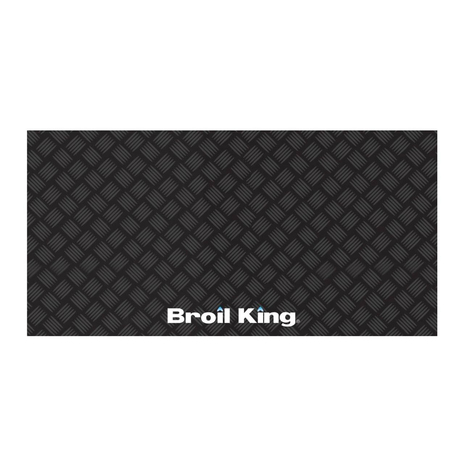 Коврик резиновый под гриль 180 cm x 90 cm Broil King — вид спереди